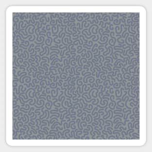 Pattern of gray worm lines Sticker